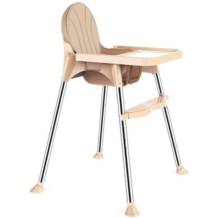 Chaise d'alimentation pour bébé, meuble pliable et brillant, Table à