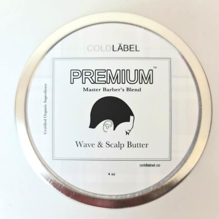 Cold Label PREMIUM WAVE & SCALP BUTTER 4 oz