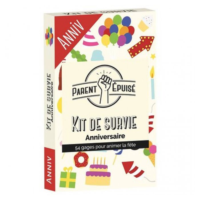 Parent Epuise Kit De Survie Anniversaire Achat Vente Jeu Societe Plateau Cdiscount Parent Epuise Kit De Survie Anniversaire Achat Vente Jeu Societe Plateau Cdiscount