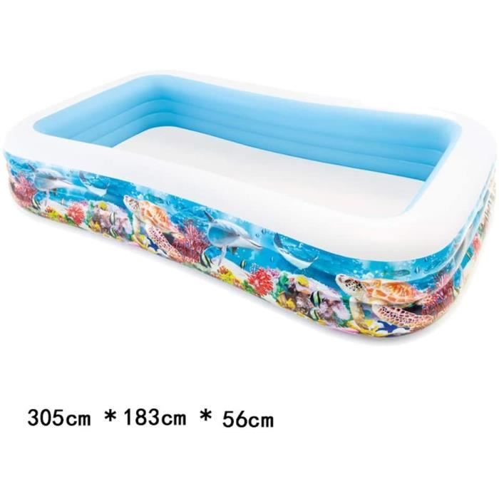 Piscines gonflables Piscines gonflables Enfants Adultes for Ocean Gardens Ball Pool avec Pompe