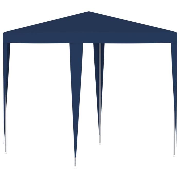 Tonnelle de réception Tonnelle de Jardin Tente de réception Barnum 2x2 m Bleu *5998079*