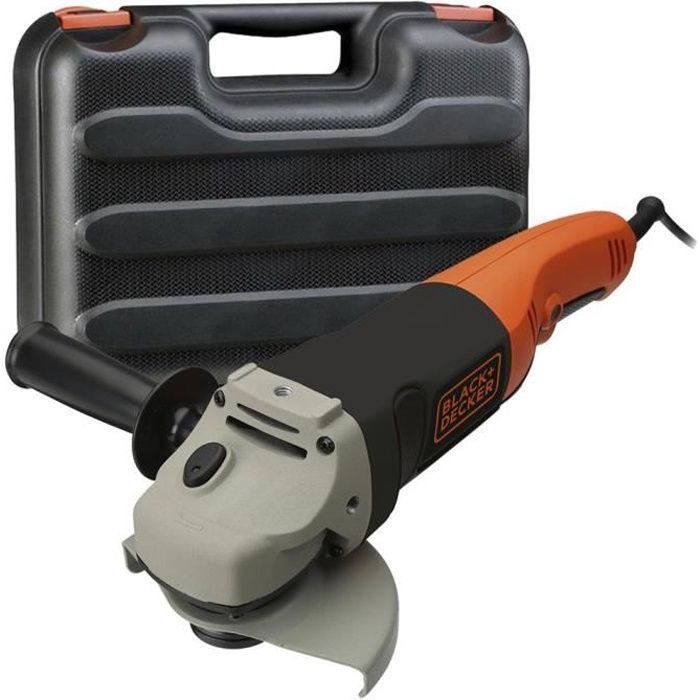 Black Decker Kg1202kd Meuleuse D Angle 125 Mm 1200w Coffret Disques Achat Vente Meuleuse Black Decker Kg1202kd Cdiscount