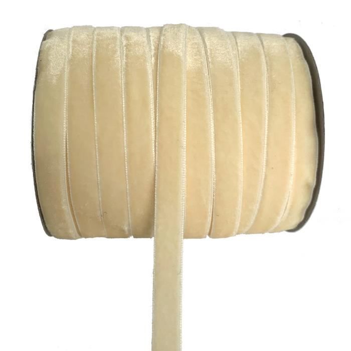 Ruban De Velours Rouge Pour Emballage Cadeau, Noël, Bricolage, Mariage, Fleurs, Vacances, Saint-Valentin, Décoration Ras Du Cou, Nœud, Chapeau, Couronne - 0,95 Cm X 9,1 M