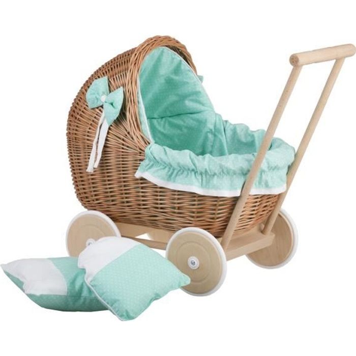 Jouet poussette osier deals