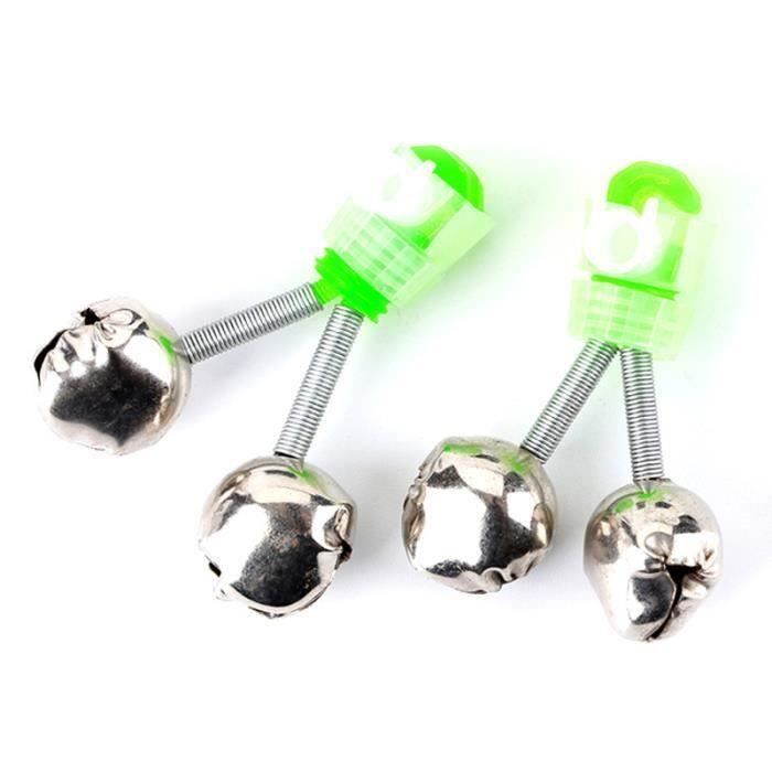 10 Pcs Alarme Pour Peche Sonnette D'alarme Pêche Cloche De Canne À