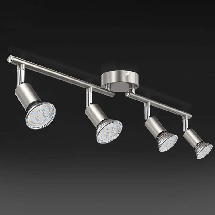 Non Dimmable spots plafond LED salon salle à manger chambre cuisine couloir 420lm 2 X 4W Ampoule E14 Uchrolls Plafonnier LED 2 Spots Orientables Non Dimmable spots plafond LED salon salle à manger chambre cuisine couloir 420lm 2 X 4W Ampoule E14 Uchrolls Plafonnier LED 2 Spots Orientables