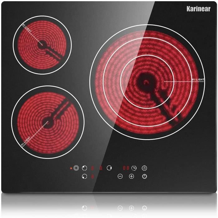 Kitchenraku Couvercle Protection Plaque Cuisson - Tapis Induction Et Céramique