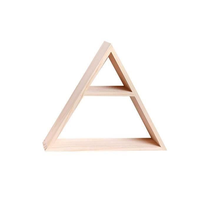 Bk Etagere Tipi En Bois Etagere Murale Rangement Etagere De Rangement Chambre Enfant Bebe Diy Decor Hg Cdiscount Maison