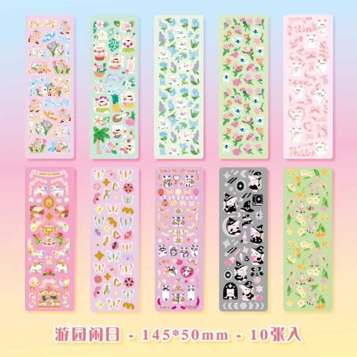 300 Stickers Kawaii Comzantor - Autocollants Scrapbooking Imperméables, Gommettes Mignonnes Pour Valise, Ordinateur, Journaling Et Enfants