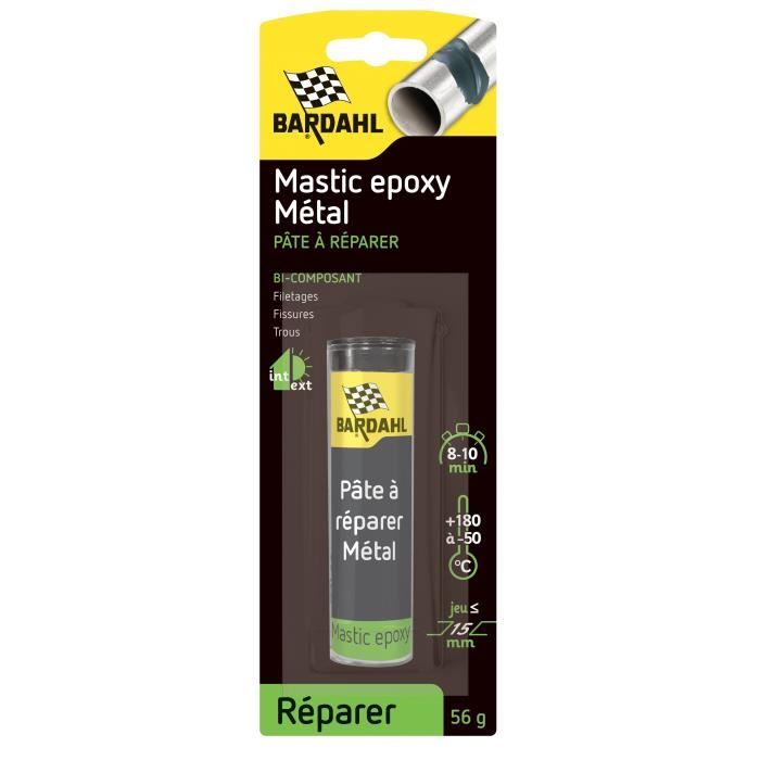 Mastic epoxy spécial metal soudure à froid BARDAHL