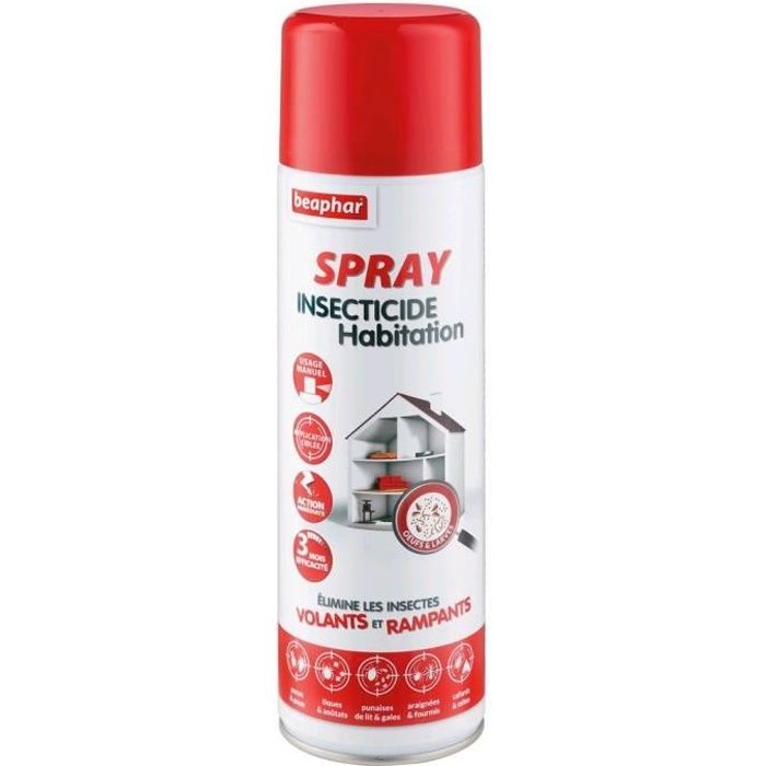 Beaphar Spray Insecticide Habitation 500ml
