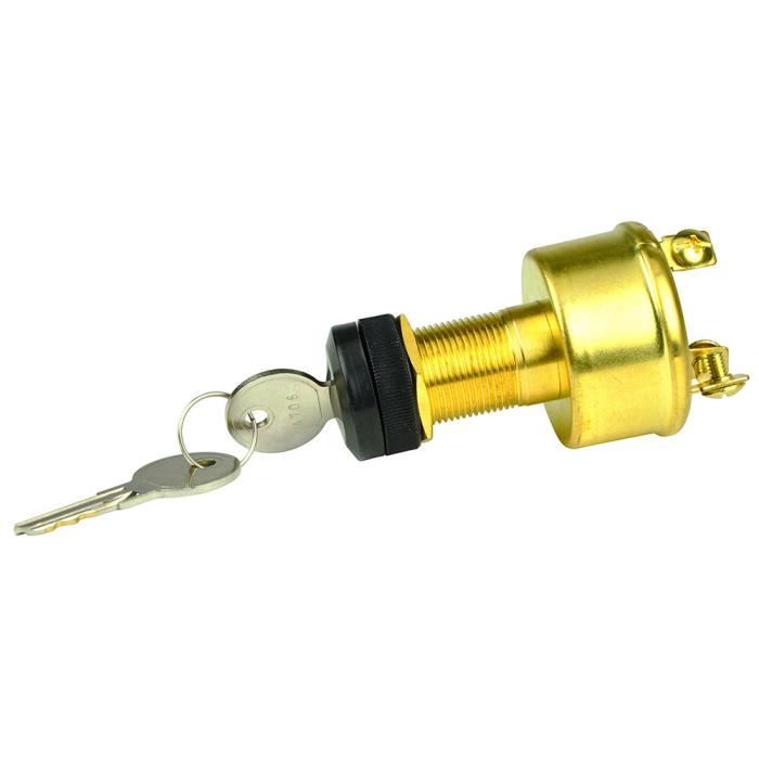 BEP 3Position Brass Ignition Switch OFFIgnitionStart Cdiscount