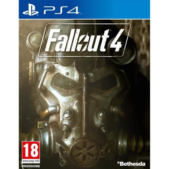 Jeu Vidéo - Bethesda Softworks - Fallout 4 - Fps - Monde Ouvert - PS4