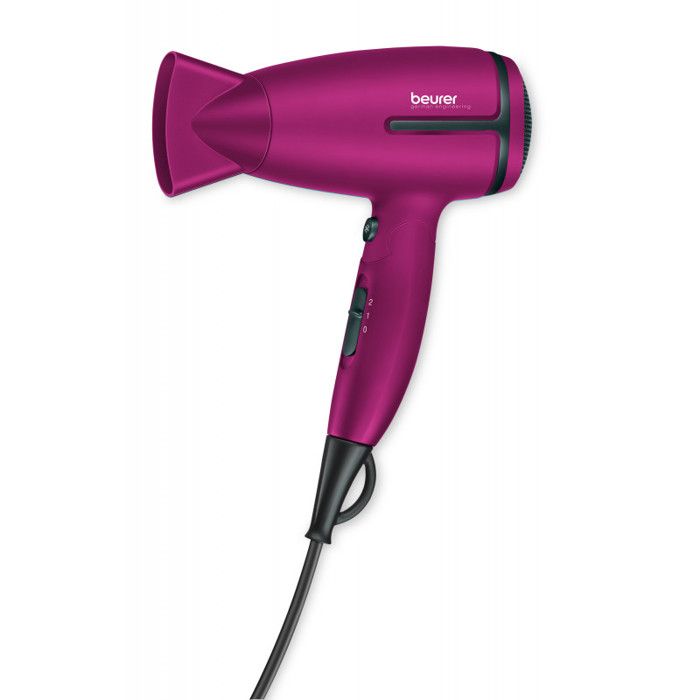 Sèche cheveux de voyage BEURER HC 25 Limited Edition Fonction ionique Compact
