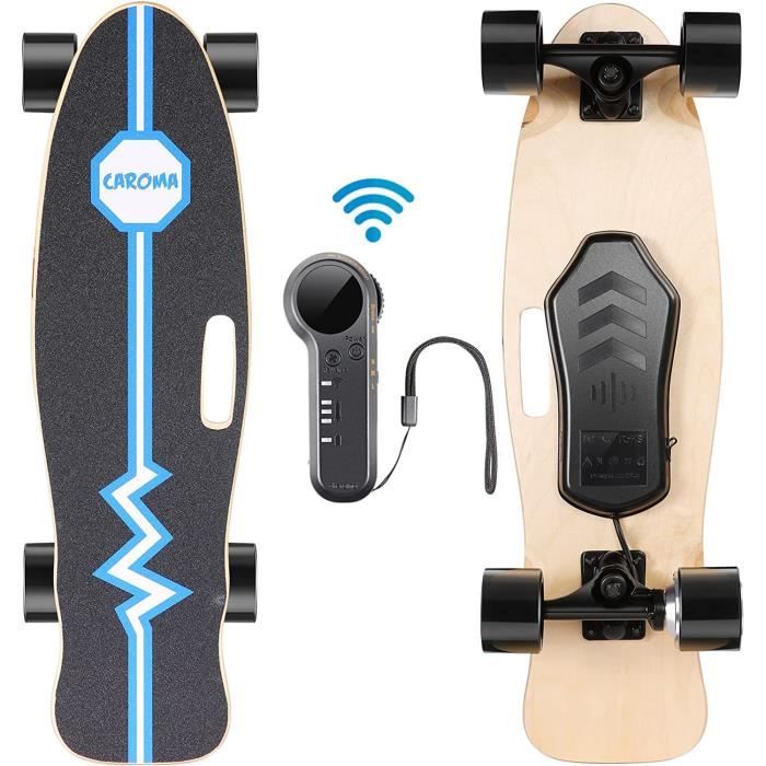Caroma Skateboard électrique portable 350W en d'érable 7 couches