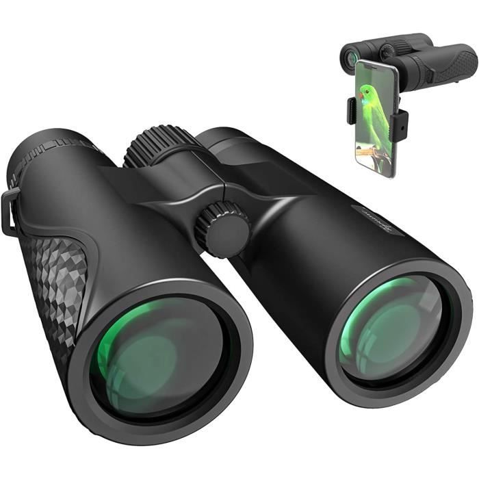 TYRSEN 10x42 Jumelles pour Adultes et Enfants Puissante avec BAK4