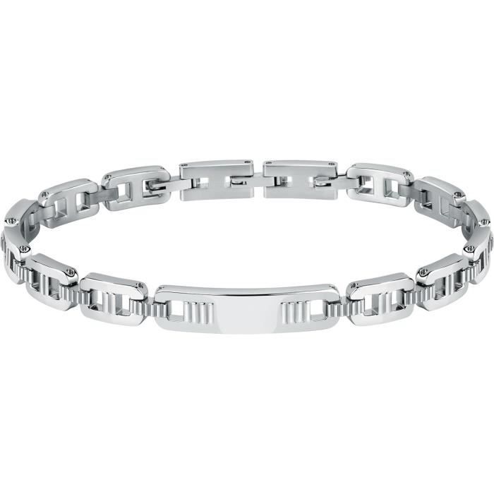 Bracelet Homme Acier Inoxydable 316L – Style Minimaliste Noir/Or/Argent/Gris – Cadeau Idéal Anniversaire & Noël