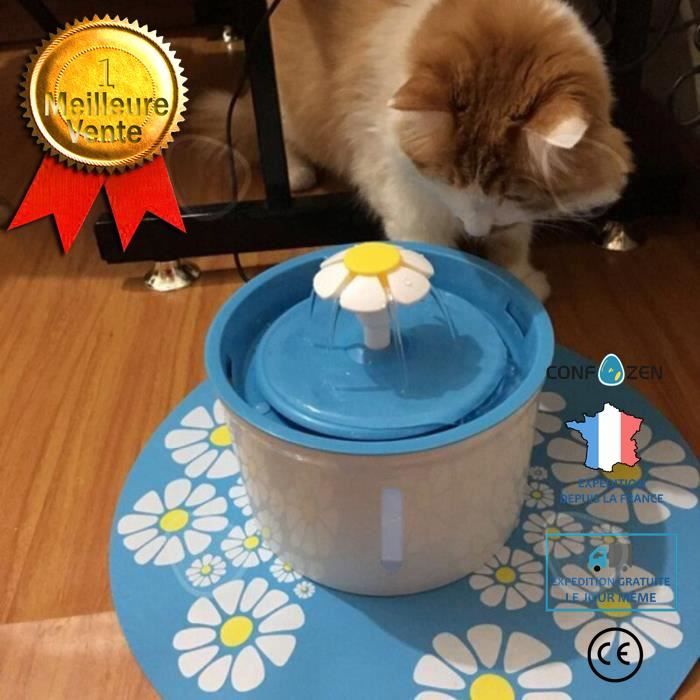 Comparer les prix de CONFO Chat gamelle distributeur deau potable filtre à boisson produit pour animaux de compagnie automatique chat chien électrique f