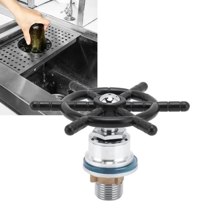 Rinçeur De Verres Automatique Pour Évier Cuisine - Nettoyeur Verres Et Bouteilles Haute Pression En Inox