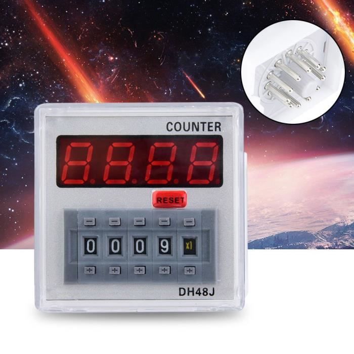 Compteur Numérique Manuel Jusqu'à 9999 - Étanche IP67 - Outil De Comptage Facile