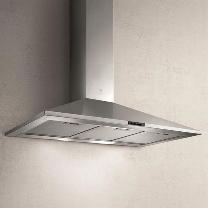 Hotte décorative - MISSY - PB IX/A/90 - Couleur gris - Largeur 90 cm - Mode évacuation