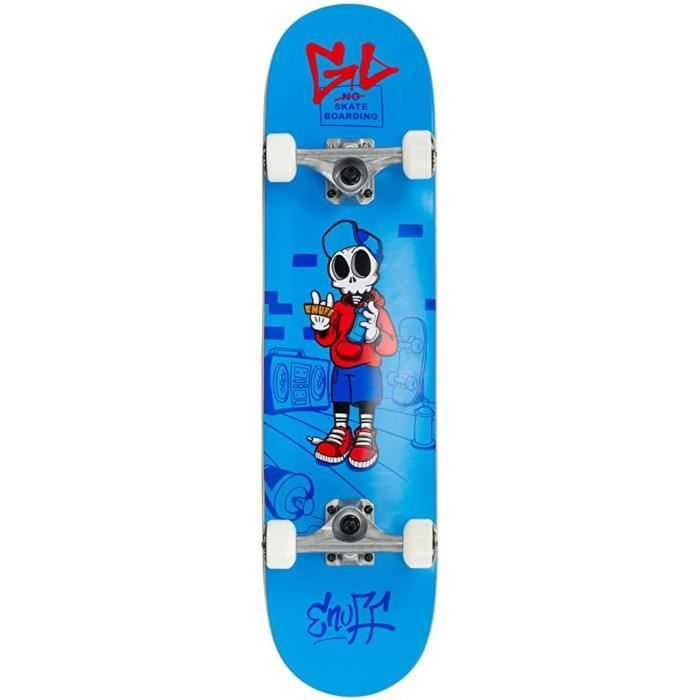 Enuff skateboard complete floral bleu 7 3//4