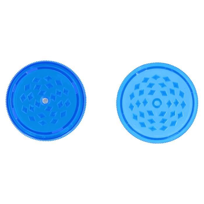 Lot De 6 Broyeurs à Herbes En Plastique - 60 Mm, Couvercle Magnétique, Dents De Requin, Portable - 10
