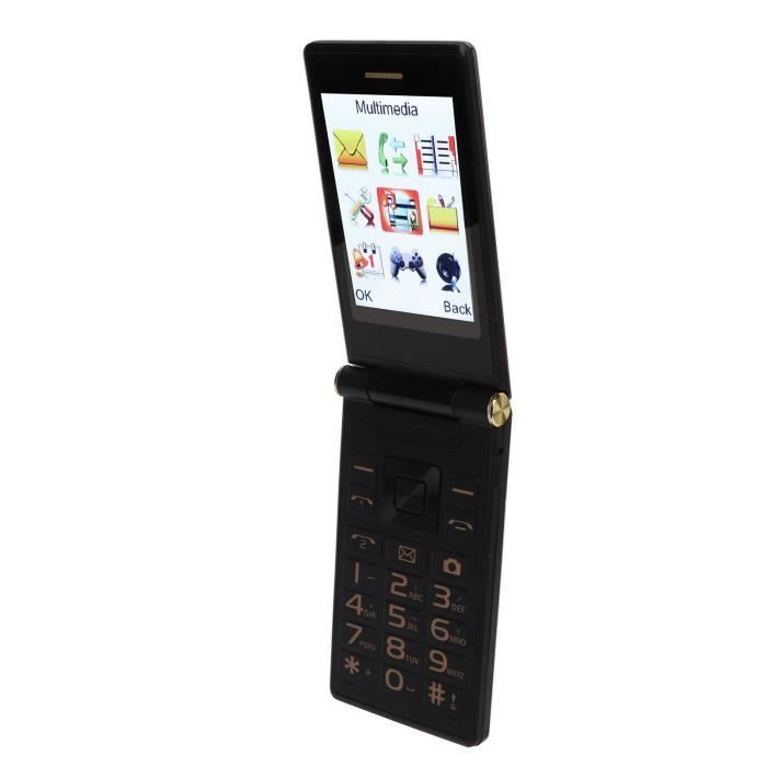 Téléphone à Clapet 2G Pour Personnes âgées – Simple, Portable, Neuf