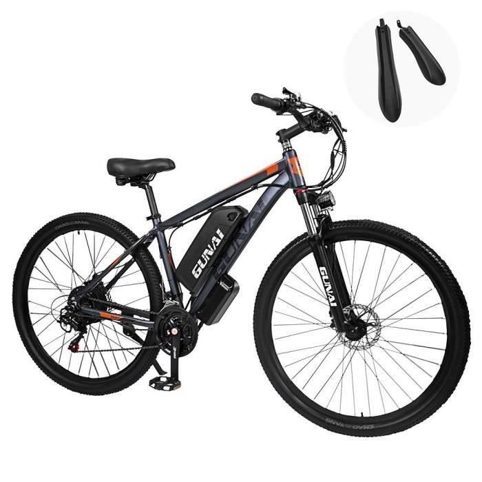 Vélo Électrique GUNAI GN29 29*2.1in Pneu 48V 750W Moteur 15Ah Batterie 90km Portée Max Double Freins à Disque