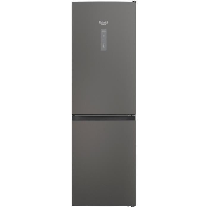 HOTPOINT HAFC8T032SK - Réfrigérateur congélateur bas 335 L(231L + 104L) - Total No Frost - L59,6cm x