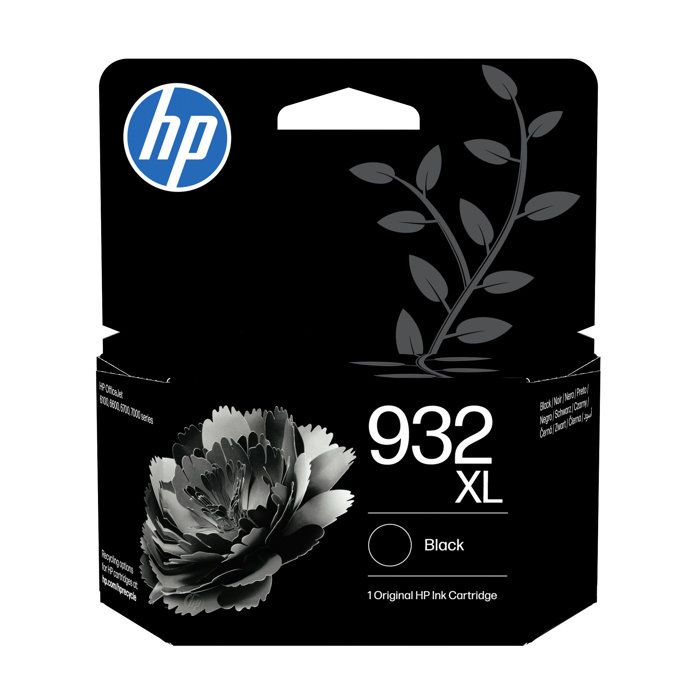HP 932XL Cartouche dencre noire grande capacité authentique (CN053AE) - Pour HP OfficeJet 6700 6600 7610 7110