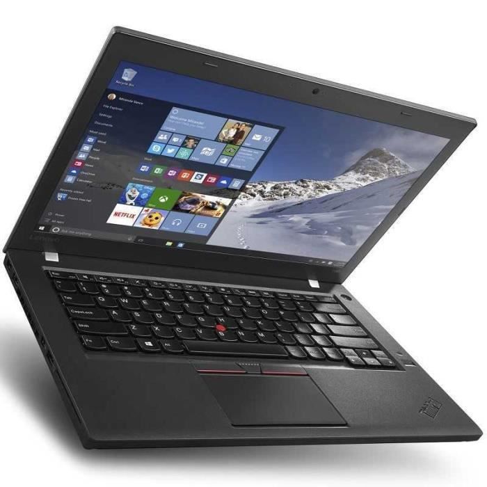 Lenovo ThinkPad T460 - 16Go - SSD 960Go Reconditionné - Lenovo reconditionné disponible sur Cdiscount Seconde Vie