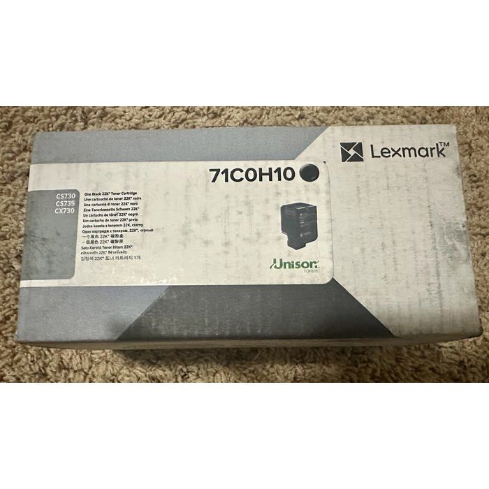 Cartouche de toner Lexmark 71C0H10 Original 22000 pages - vue 3