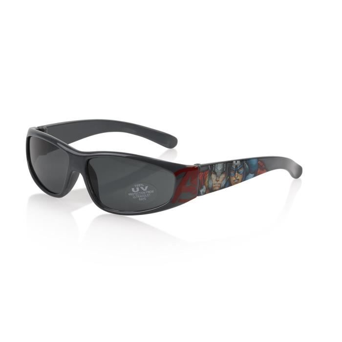 Ensemble Lunettes De Soleil + Portefeuille Marvel Enfant - Spider-Man Ou Avengers - Cadeau