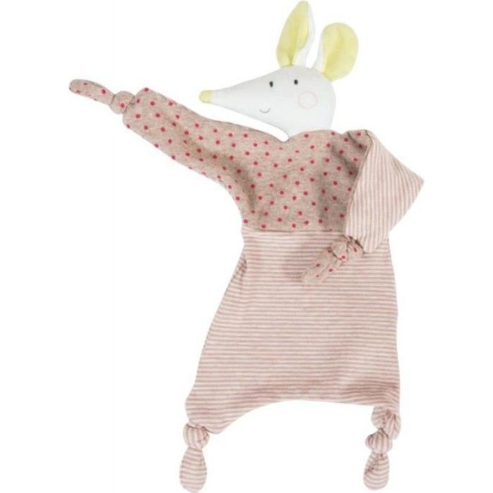 Moulin Roty Doudou Plat Nine La Souris Les Petits Dodos 33 Cm Noeuds Rose Bebe Fille Cdiscount Puericulture Eveil Bebe