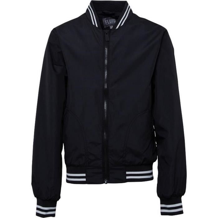 Blouson Harrington réversible Harrington en noir pour vêtements