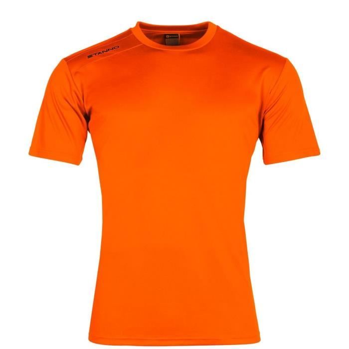 t-shirt enfant stanno field - neon orange - 10 ans