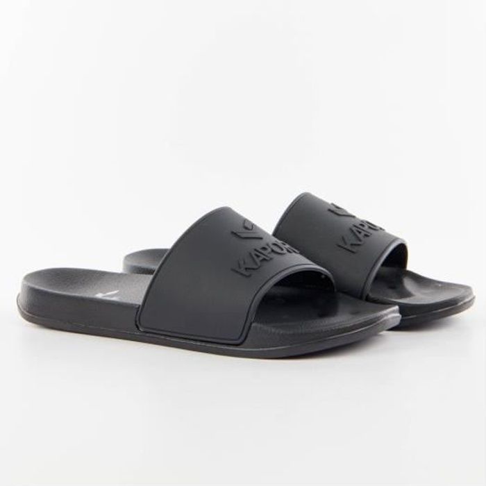 Claquette Kaporal Homme Classic Noir Synthetique Cdiscount Chaussures
