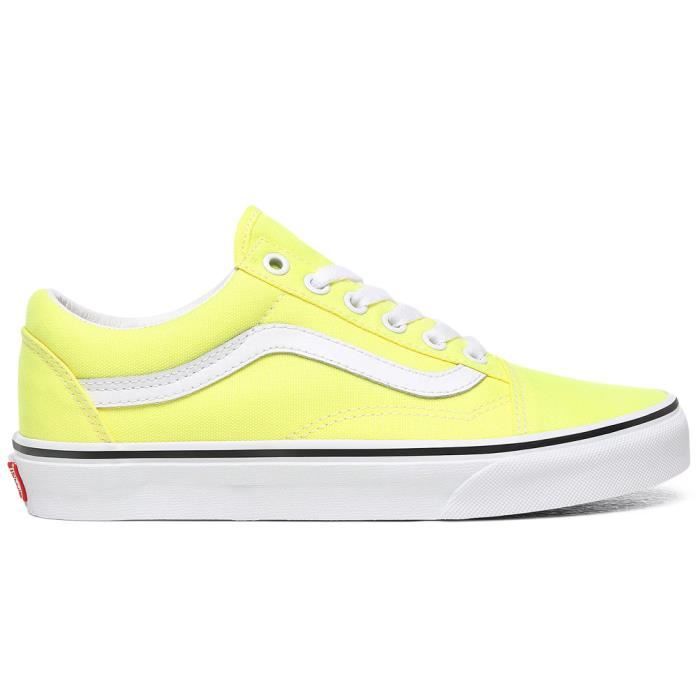 Vans top carreaux jaune