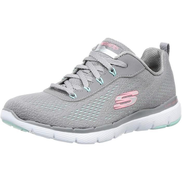 skechers grise femme