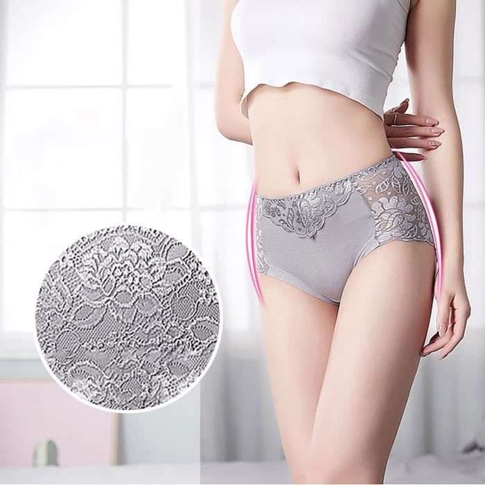 Femmes Culotte Sexy Dentelle lastique Lingerie Culotte Slip Sous