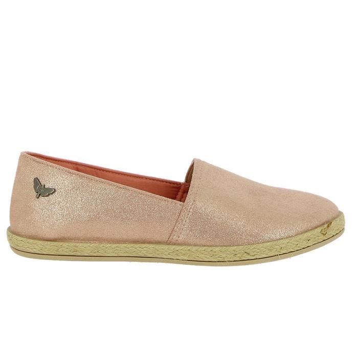 espadrilles - lpb - zoé - rose - textile doux - femme