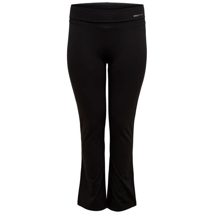 Pantalon dentraînement Only Play Curve femme noir — coupe ajustée matière respirante Pantalon dentraînement Only Play Curve femme noir — coupe ajustée matière respirante