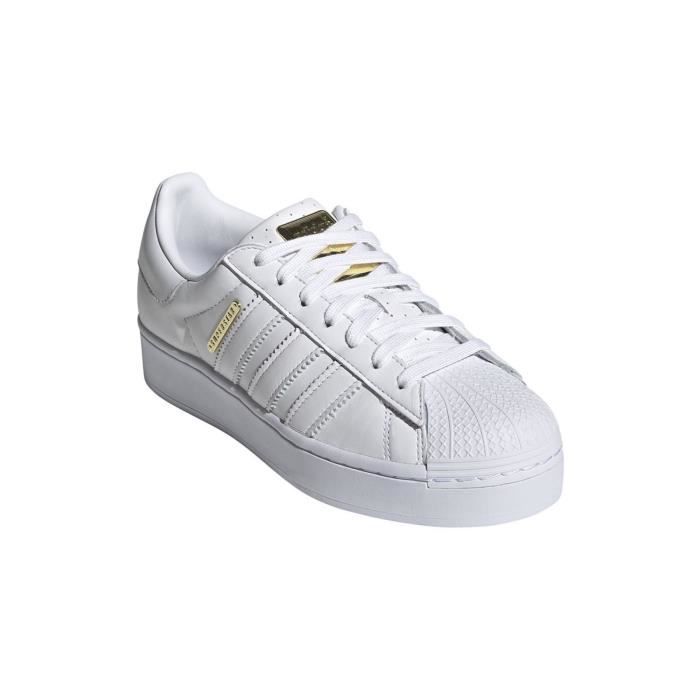 Adidas Originals Baskets mode Superstar Bold W Blanc - Cdiscount Chaussures
