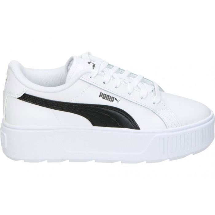Puma Basket Cuir Puma Karmen L - Noir/Blanc