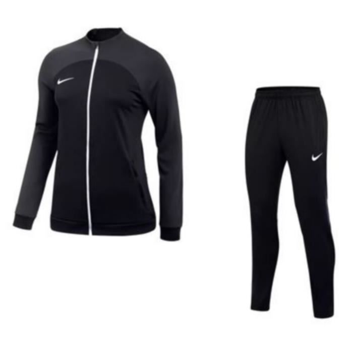 Jogging Nike Dri-Fit Femme - Noir et Gris - Respirant - Multisport