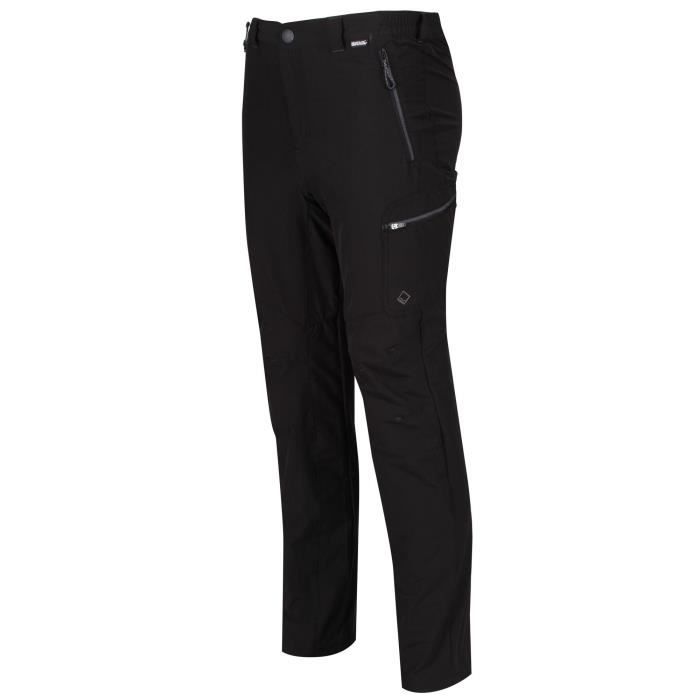 Pantalon de randonnée - Regatta - Highton Active - Imperméable - Respirant - Noir Pantalon de randonnée - Regatta - Highton Active - Imperméable - Respirant - Noir