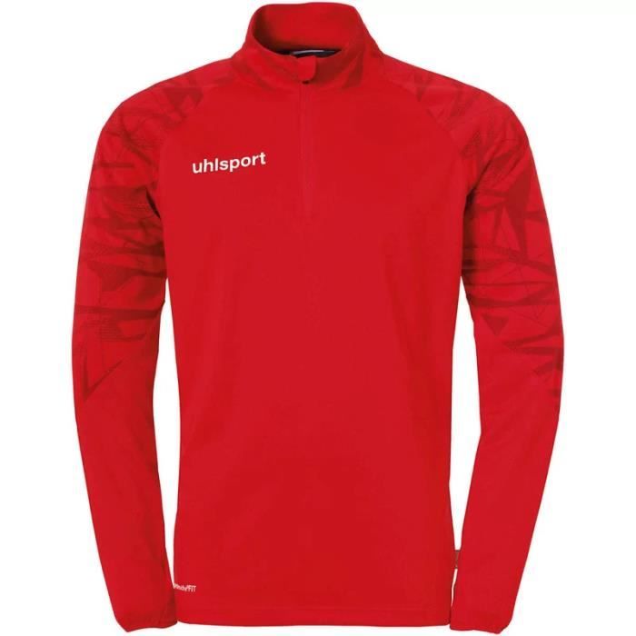 Maillot Jersey Alleson Athletic Warriors - Noir/Rouge - Taille S (Petit) Garçon