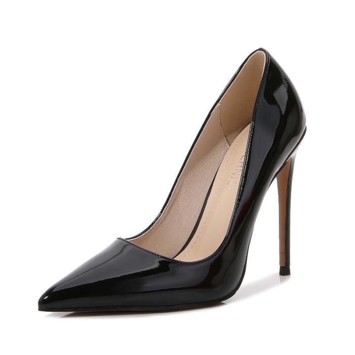 Escarpin Femme Noir Talon Aiguille 8cm Elegance et Simplicite Bonne Qualite Achat Vente Escarpin Femme Noir Talon Aiguille 8cm Elegance et Simplicite Bonne Qualite pas cher Cdiscount