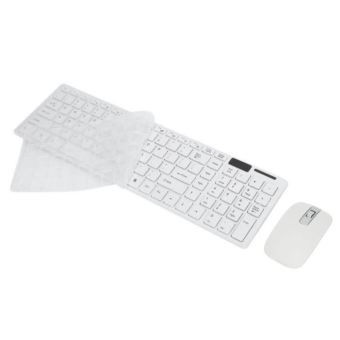 Clavier et souris sans fil – OMABETA – Ensemble ergonomique – 10 m de connexion – 101 touches – USB